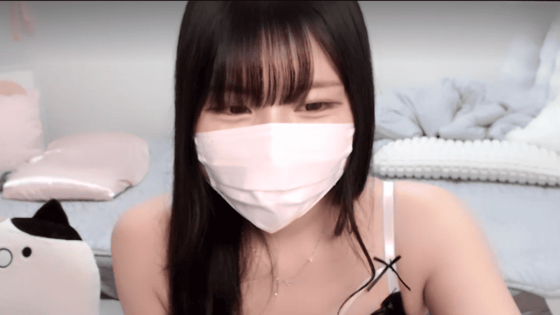 [moka-neko] Stripchat japanese cam model, kawaii, small tits, foot fetish